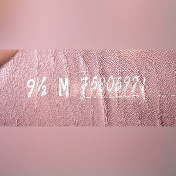 SAS Pink Leather Glitter Breast Cancer Awareness Boat Deck Shoes~9.5~ - Picture 8 of 8